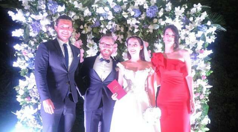 Zeynep ile Anders İskov’un renkli düğünü