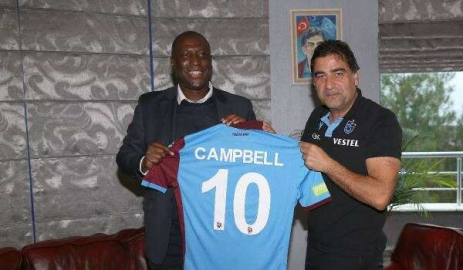 Kevin Campbell, yıllar sonra Trabzonspor tesislerinde