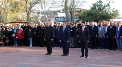 Mudanya, Büyük Önder Atatürk’ü Özlemle Andı