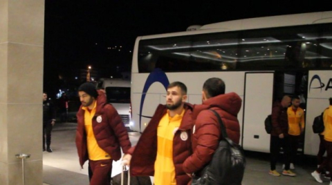 Galatasaray kafilesi Rize’de