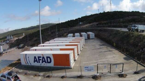 Bilecik’te AFAD lojistik destek deposu kuruldu