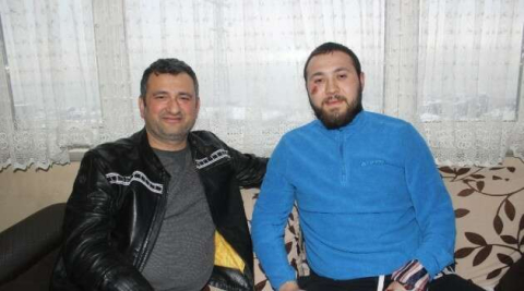Giresun’da poşetle kayarken ölümden dönen Bilal Demir o anları anlattı