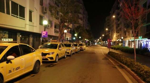 İzmir’de taksicilerin trafiğe çıkışı sınırlandırıldı