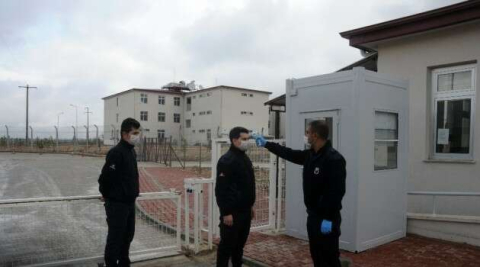 (Özel) Eskişehir’deki cezaevlerinde virüs mücadelesi en üst seviyede