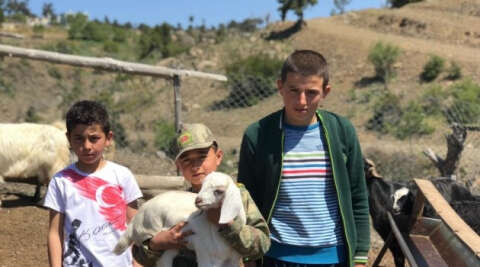 Yörük çocuğu Alperen’in asker hayali gerçek oldu