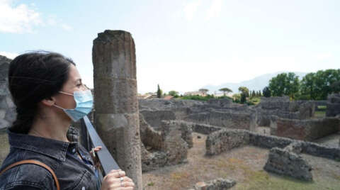 İtalya’da Pompeii Antik Kenti yeniden ziyaretçilere açıldı