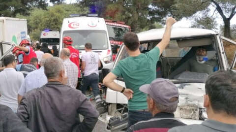 Edremit’te kaza: 2 yaralı