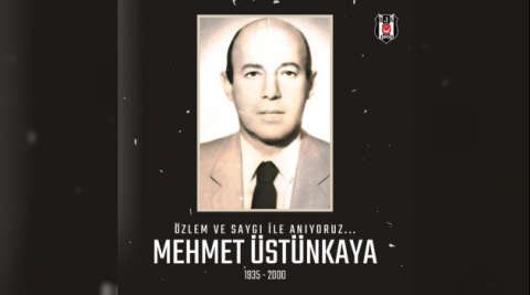Beşiktaş, eski başkanlarından Mehmet Üstünkaya’yı andı