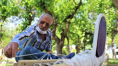 Yıllar önce hobisi olan ’hamak’ şimdi geçim kaynağı oldu