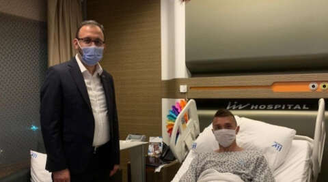 Bakan Kasapoğlu’ndan Muslera’ya ziyaret