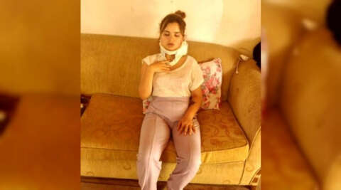 Ailesini ziyarete gelen genç kız ölümden döndü