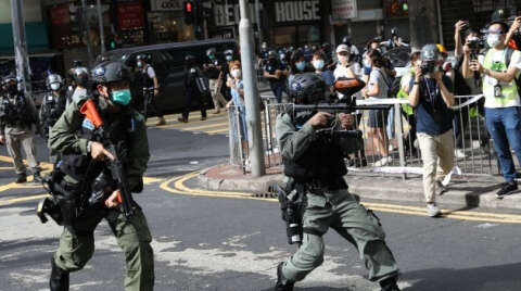 Hong Kong’da Ulusal Güvenlik Yasası kabul edildi, sokaklar karıştı