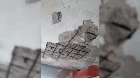 Zeytinburnu’nda çökme riski taşıyan bina tahliye edildi