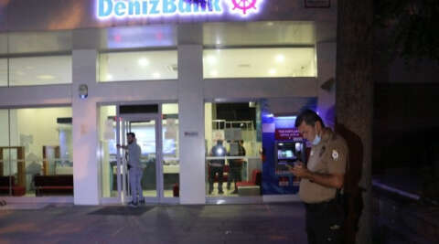 Ankara’da 1 dakikada banka soygunu