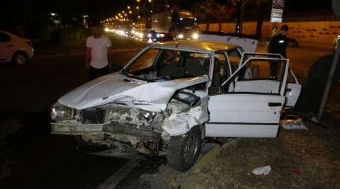 Samsun’da iki otomobil çarpıştı: 7 yaralı