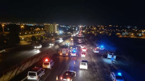 Yolun karşısına geçmek isteyen vatandaşa üç otomobil birden çarptı: 1 ölü