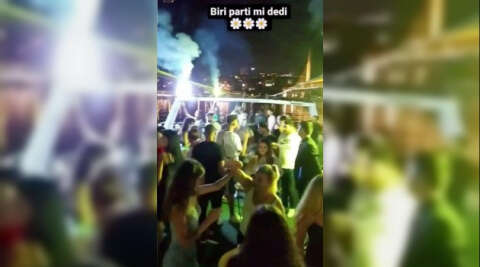 (Özel) İstanbul Boğazı’nda salgına rağmen “korona virüs partileri” kamerada