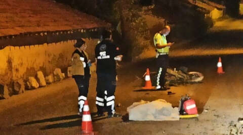 Başkent’te virajı alamayan motosiklet sürücüsü duvara çarptı: 1 ölü