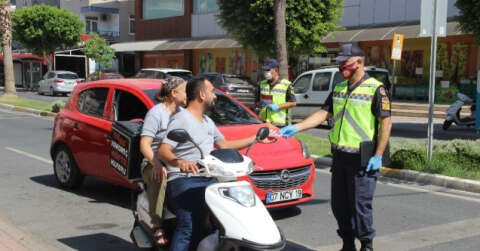 Alanya’da kurallara uymayan sürücülere ceza yağdı