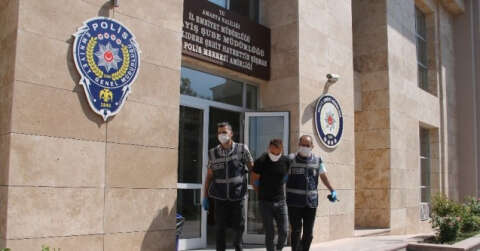 Suç makinesi hırsız Amasya’da yakalandı