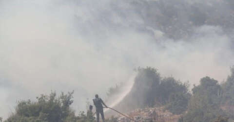 Ürdün’de orman yangını