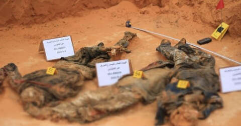 Libya’da Hafter’den kurtarılan Terhune’de ikinci toplu mezar bulundu