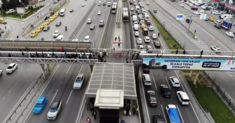 İstanbul’da toplu taşıma araçlarında yoğunluk