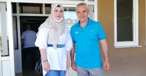 Rıza Çalımbay, fanatik Sivassporlu Hatice’yi kulüpte misafir etti