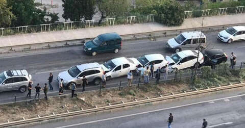 Bursa’da zincirleme kazada 7 araç birbirine girdi