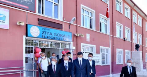 Çorum’daki okullar yüz yüze eğitime hazır