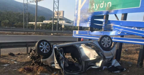 İzmir’de feci kaza: 1 ölü, 1 yaralı