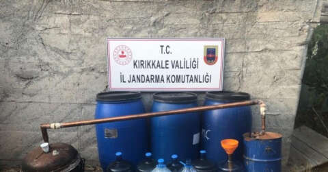 Kırıkkale’de kaçak rakı operasyonu: 950 litre ele geçirildi