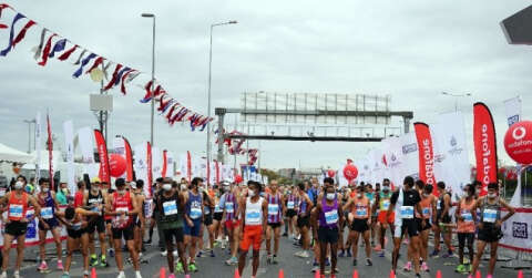 Vodafone İstanbul Yarı Maratonu yapıldı