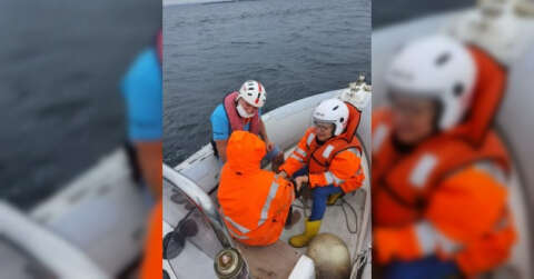 Denize atlayan kadın, 2 bin 500 metre açıkta kurtarıldı