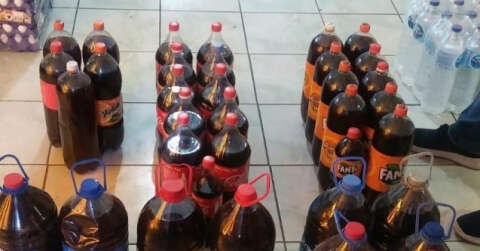 Nevşehir’de 192 litre kaçak şarap ele geçirildi