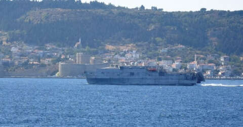 ABD savaş gemisi Akdeniz’e iniyor