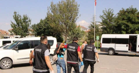 Aksaray’da 5 ayrı uyuşturucu operasyonu: 5 tutuklama