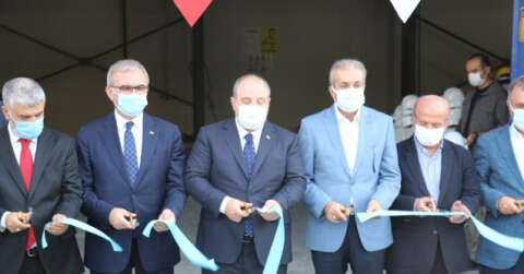 Bakan Varank Lice’de 125 kişiye istihdam sağlayan mermer fabrikasının açılışını gerçekleştirdi