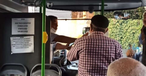 Malatya’da otobüste ayakta yolcu taşımama tartışması