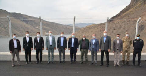 Karakurt HES Barajı nedeniyle bir süredir yapımı devam eden bağlantı yolunun büyük bölümü tamamlandı