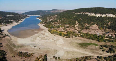 Kurak geçen mevsim Kastamonu baraj ve göllerde su bırakmadı