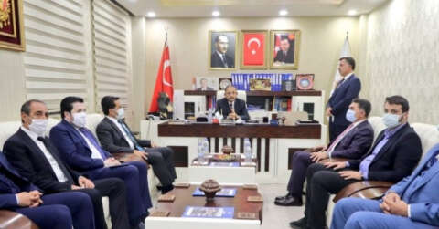 AK Parti Genel Başkan Yardımcısı Özhaseki, İl Başkanlığı ve Belediyeyi ziyaret etti
