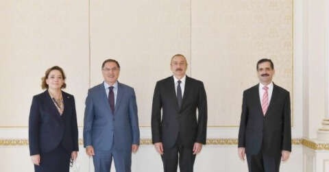 Başdenetçi Malkoç, Azerbaycan Cumhurbaşkanı Aliyev’le görüştü