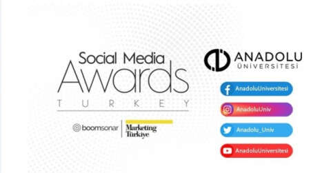 Social Media Awards Turkey 2020’de Anadolu Üniversitesi gümüş ödül kazandı