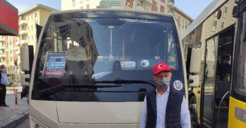 Başkan Atila Aydıner’den tebdili kıyafetle minibüslerde pandemi denetimi