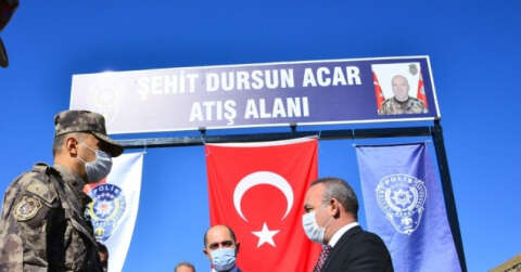 Emniyetin atış poligonu açıldı