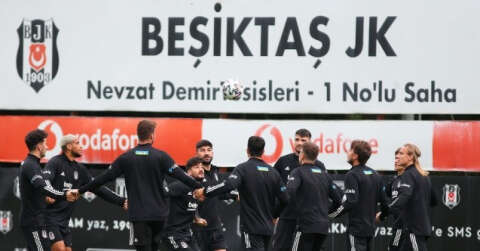 Beşiktaş, Malatyaspor maçı hazırlıklarını devam ettirdi