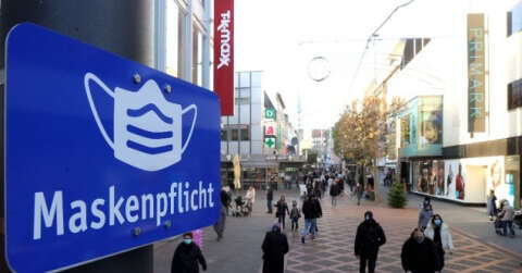 Almanya’da son 24 saatte 16 bin 947 korona virüs vakası tespit edildi