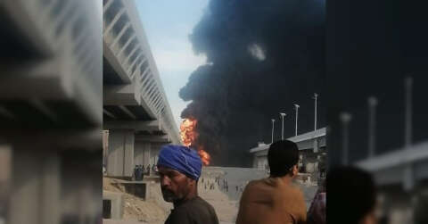 Mısır’da petrol yüklü tankerde patlama: 2 ölü