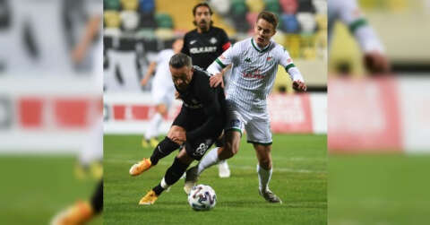 Bursaspor deplasmanda 13 puan kaybetti
